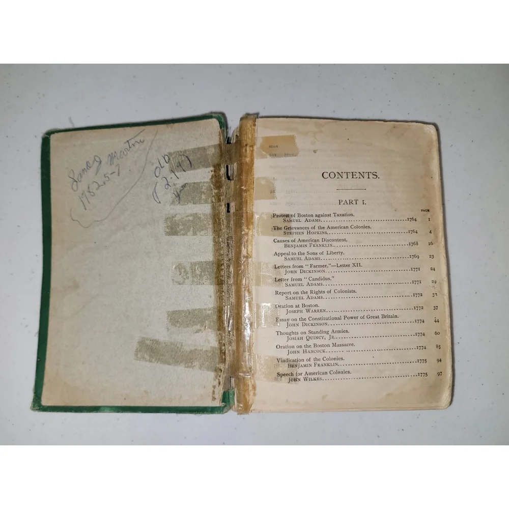 RARE AMERICAN PATRIOTISM Peabody 1st Edition 1886 P Lincoln FAIR SEE PICS